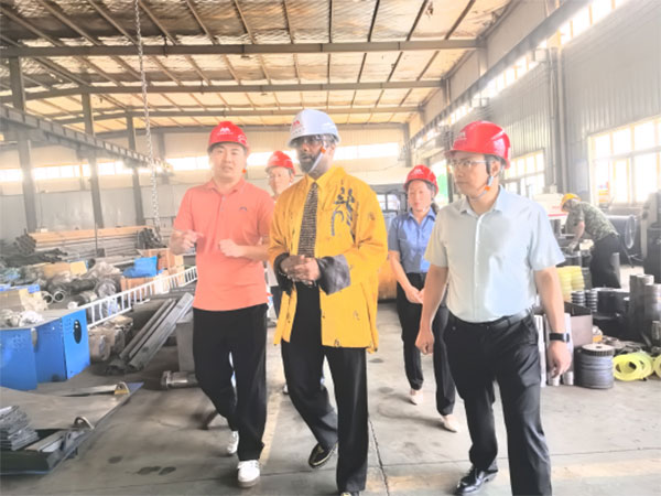跨國界，筑橋梁丨熱烈歡迎非洲客戶到高飛股份參觀考察